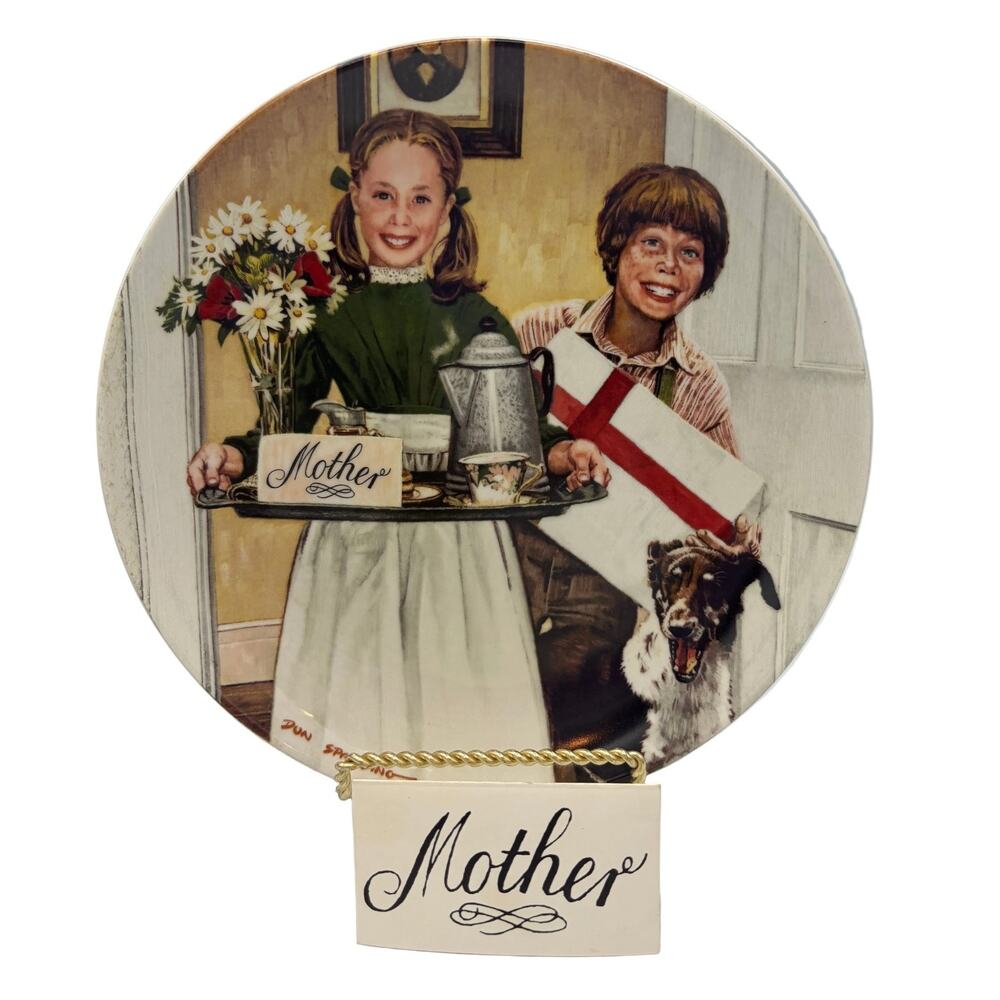 Vintage Knowles "Mother's Day" Designed by Don Spaulding 1983